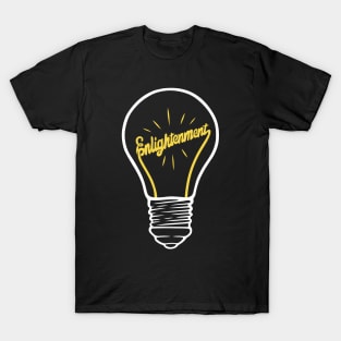 Enlightenment is a Never Ending Process by Tobe Fonseca T-Shirt